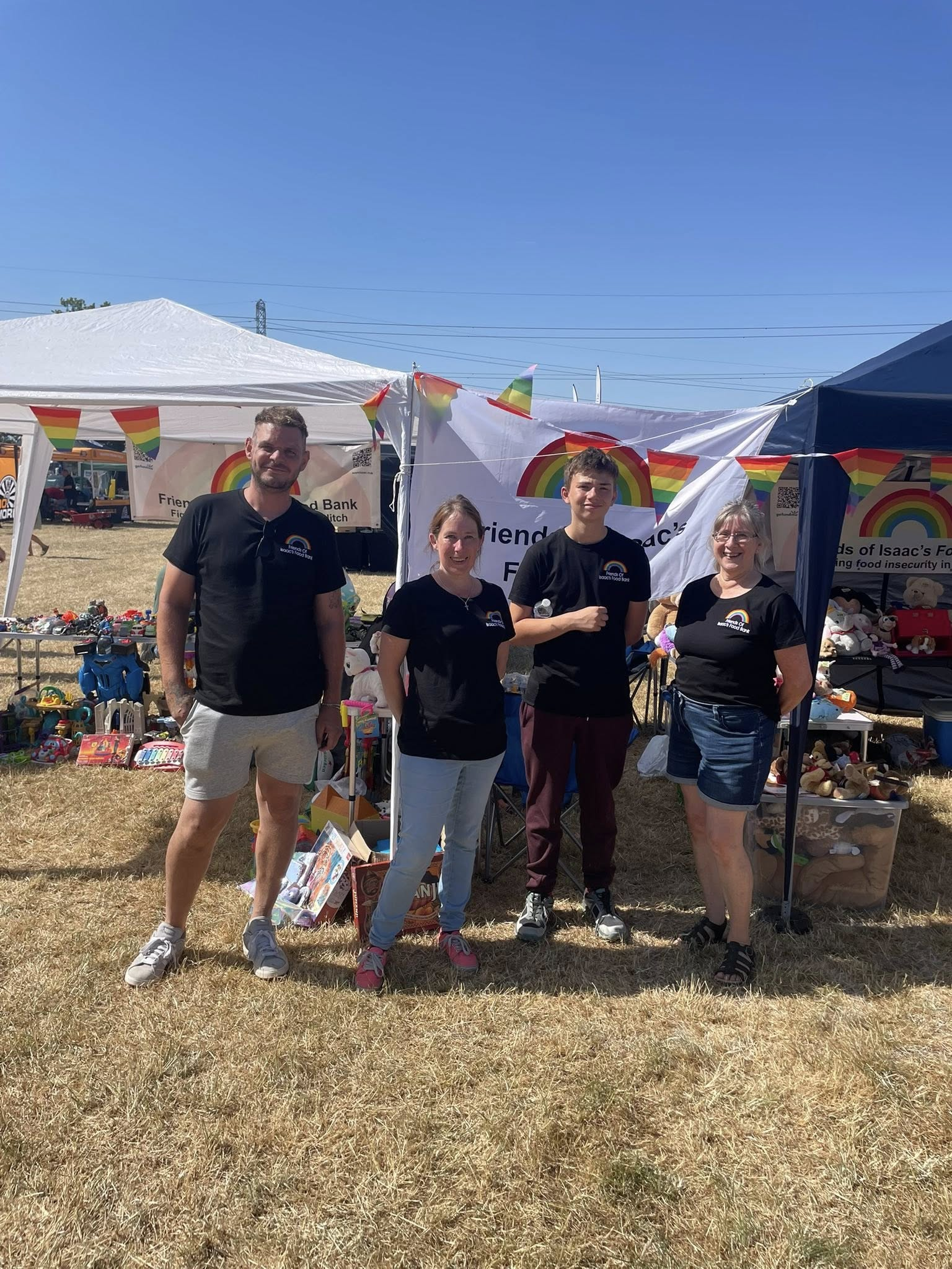Willow Tree food bank shed